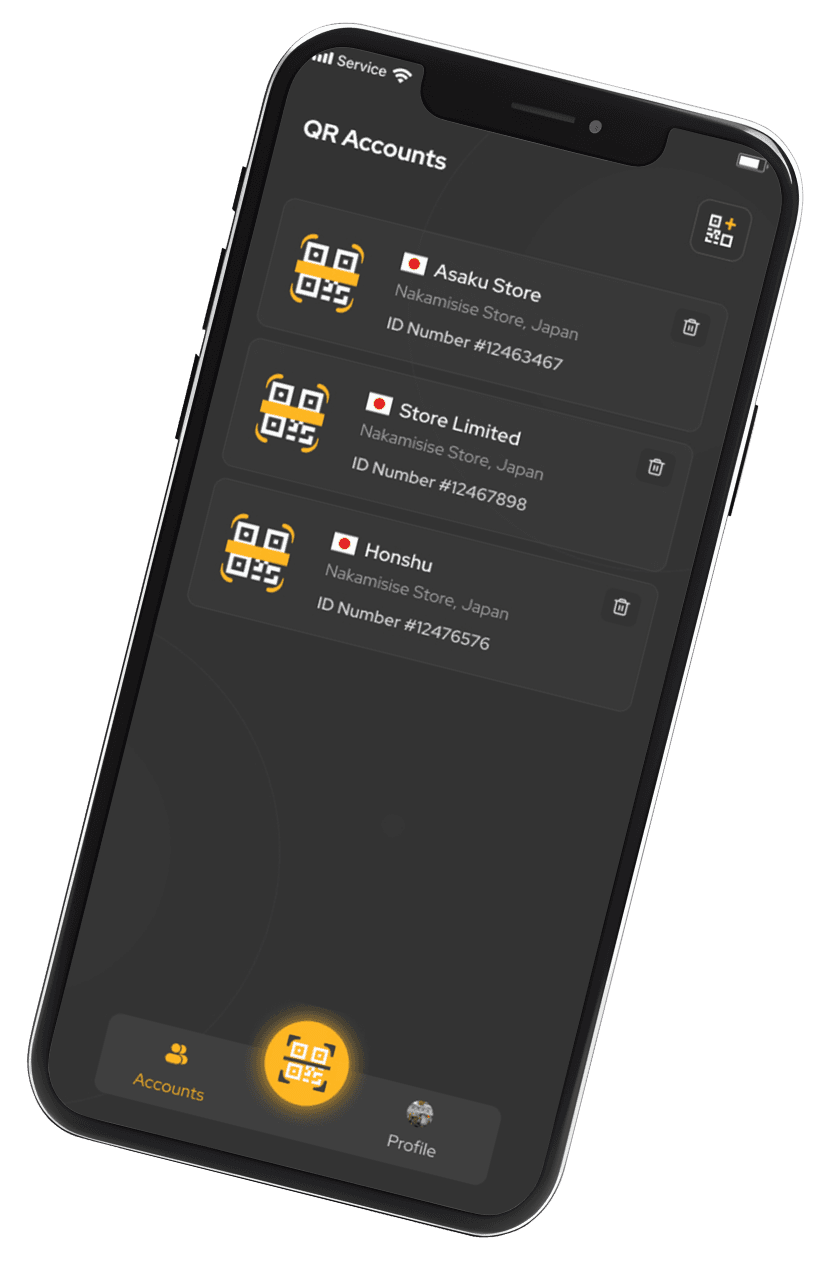 OneScan app screen
